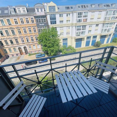 Innenstadt Refugium In Ruhiger Wasserlage+Balkon Lipcse Kültér fotó